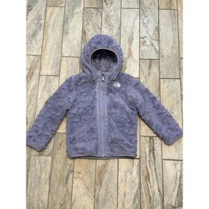 The North Face girls 4T purple REVERSIBLE Mossbud Winter coat MSRP $140
